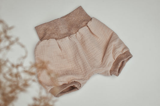 Pumphose Kurz Musselin